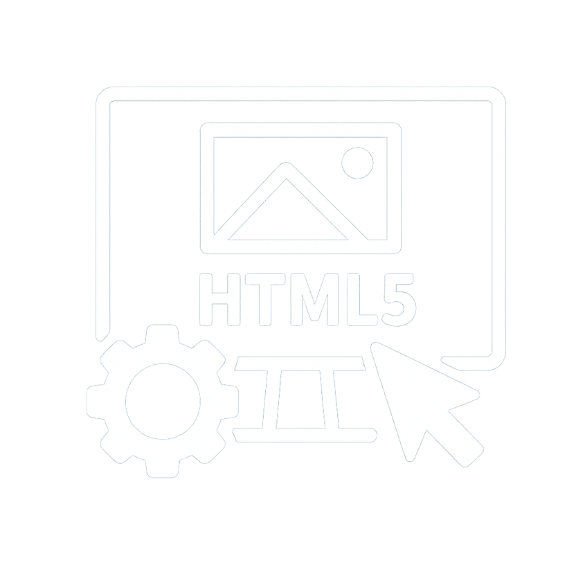 HTML5 banner és animáció szolgáltatás ikon
