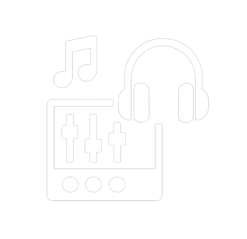 Zenei produceri és hangmérnöki szolgáltatások ikon